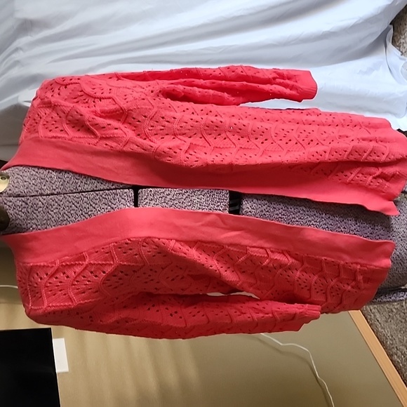 Sagharbor salmon color sweater - Picture 4 of 4